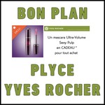 Bon Plan Plyce / Yves Rocher : Mascara ultra-volume Sexy Pulp Offert pour tout achat - anti-crise.fr