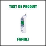 Test de Produit Famili : Le thermomètre Thermoscan Age Precision de Braun - anti-crise.fr