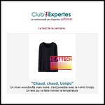 Test de Produit Au Féminin : T-shirt HEATTECH manches longues de UNIQLO - anti-crise.fr