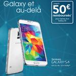 Offre de Remboursement (ODR) 50€ sur Smartphone Samsung Galaxy S5 et Note 4