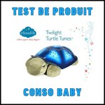 Test de Produit Conso Baby : Tranquil Turtle Bluetooth Cloud B - anti-crise.fr