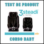 Test de Produit Conso Baby : Siège auto Steadi JOIE - anti-crise.fr
