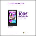 Offre de Remboursement (ODR) Nokia : Jusqu'à 100 € sur Lumia 1020 - anti-crise.fr