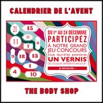 Calendrier de l'Avent The Body Shop - anti-crise.fr
