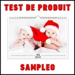 Test de Produit Sampleo : Calendrier à personnaliser Photocité - anti-crise.fr