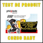 Test de Produit Conso Baby : Poussette DOT Phil & Teds - anti-crise.fr