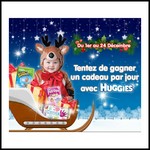 Calendrier de l'Avent Huggies France sur Facebook - anti-crise.fr