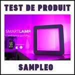 Test de Produit Sampleo : SmartLamps bluetooth multicolores contrôlées par smartphone - anti-crise.fr