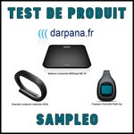 Test de Produit Sampleo : Objet Connecté Darpana - anti-crise.fr
