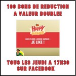 Bons de Réduction Justin Bridou à Valeur Douiblée Tous les Jeudi à 17h30 sur Facebook - anti-crise.fr