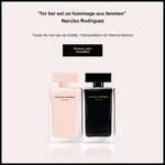 Echantillon Gratuit Narciso Rodriguez Parfums sur Facebook : For her - anti-crise.fr
