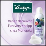 Bon Plan chez Monoprix : Venez découvrir l'univers Kneipp - anti-crise.fr