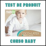 Test de produit Conso Baby : Matelas Coco Latex Kadolis - anti-crise.fr