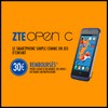 Offre de Remboursement (ODR) ZTE : 30 € sur Smartphone Open C - anti-crise.fr