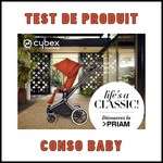 Test de Produit Conso Baby : Poussette Priam Cybex - anti-crise.fr