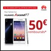 Offre de Remboursement (ODR) Huawei : 50 € sur Smartphone Ascend P7 - anti-crise.fr