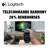 Offre de Remboursement (ODR) Logitech® : 20 % sur Télécommande Harmony - anti-crise.fr