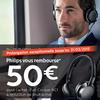 Offre de Remboursement (ODR) Philips : 50 € sur Casque NC1 - anti-crise.fr