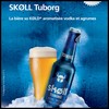 Test de Produit Trnd : SKØLL Tuborg La bière so KØLD aromatisée vodka et agrumes - anti-crise.fr