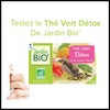 Test de produit Miss Test : Thé Vert Détox saveur orange sanguine de Jardin Bio' - anti-crise.fr