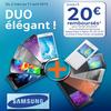 Offre de Remboursement (ODR) Samsung : 20 € pour l'achat d'un Smartphone + une S View Cover - anti-crise.fr