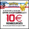 Offre de Remboursement (ODR) Tomy : 10 € sur les Jouets Pokemon - anti-crise.fr