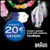 Offre de Remboursement (ODR) Braun : 20 € sur Fer Vapeur TexStyle - anti-crise.fr