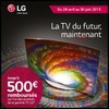 Offre de Remboursement (ODR) LG : 500 € sur Téléviseur OLED - anti-crise.fr