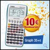Offre de Remboursement (ODR) Casio : 10 € sur Calculatrice Graph 35+E - anti-crise.fr