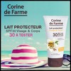 Test de Produit Beauté Addict : Lait Protecteur SPF30 Visage et Corps Format Pocket Corine de Farme - anti-crise.fr