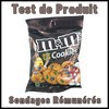 Test de Produit Sondages Rémunérés : Mini Cookies M&M's - anti-crise.fr