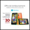 Offre de Remboursement Nokia : 30 € sur Lumia 635 - anti-crise.fr