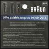 Offre de Remboursement Braun : Jusquà 40 € sur Rasoir - anti-crise.fr