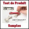 Test de Produit Sampleo : Porte-clés Intelligent KeySmart - anti-crise.fr