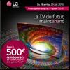 Offre de Remboursement LG : 500 € sur Téléviseurs - anti-crise.fr