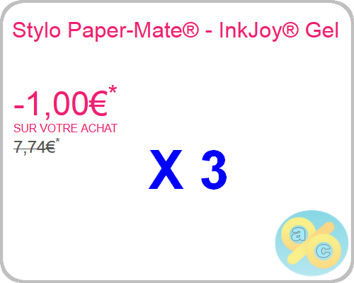 Shopmium  Stylos Paper-Mate® - InkJoy® Gel