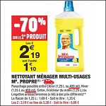 Bon Plan Gel Concentré Mr Propre chez Carrefour Market - anti-crise.fr