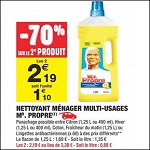 Bon Plan Nettoyant Liquide Mr Propre chez Carrefour Market - anti-crise.fr