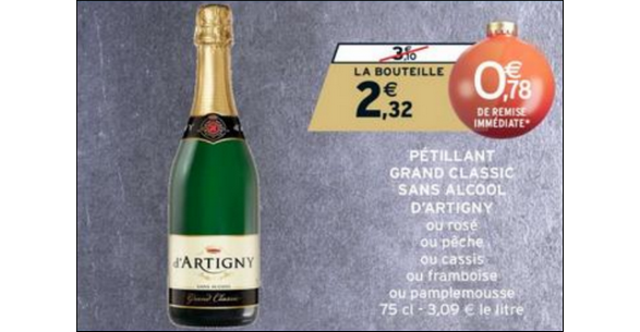 Grand Classic Sans Alcool - d'Artigny - 75 cl