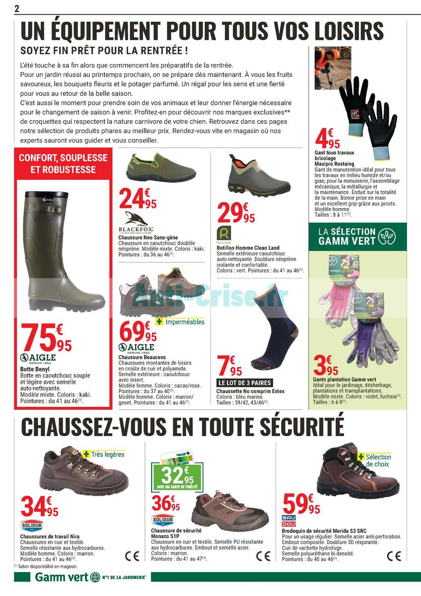 Catalogue Gamm Vert du 29 août au 9 septembre 2018 Catalogue Gamm Vert du 29 août au 9 septembre 2018
