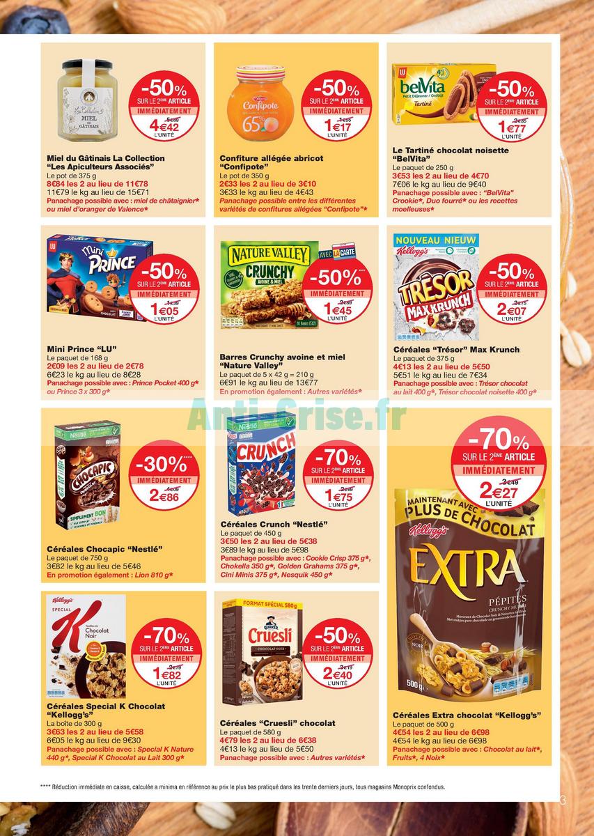 Catalogue Monoprix du 12 au 24 septembre 2018MONOPRIX : le  nouveau catalogue du 12 au 24 septembre 2018 est disponible! Ne ratez pas  les promos du catalogue.