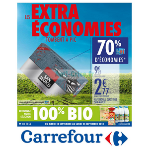 Catalogue du 18 au 24 septembre 2018