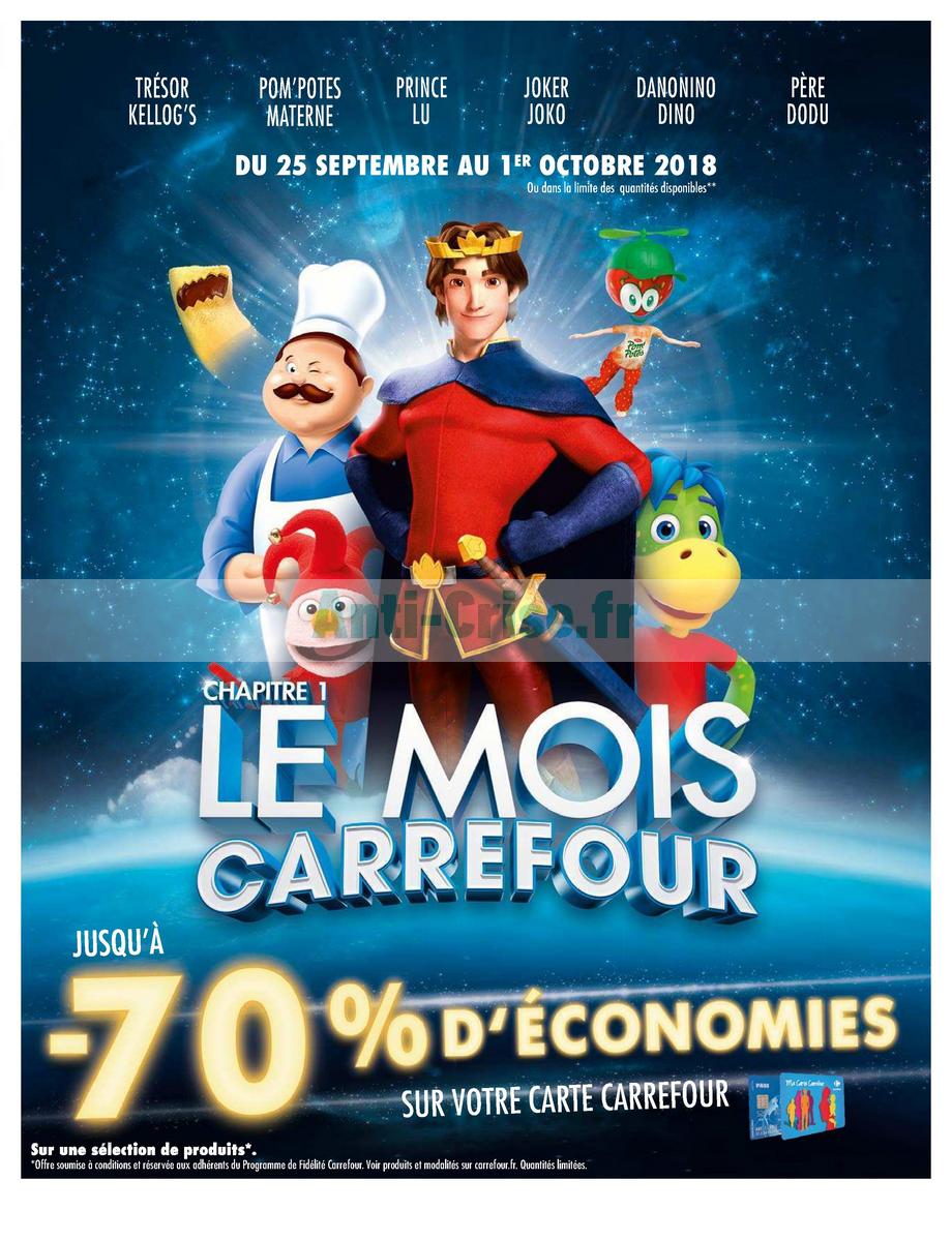 Carrefour Le Nouveau Catalogue Du 25 Septembre Au 01 Octobre 18 Est Disponible Decouvrez Les Bons Plans Du Dernier Catalogue