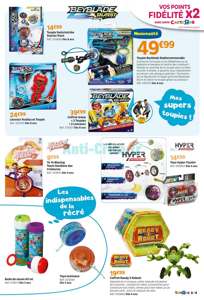 catalogue toys r us septembre 2018