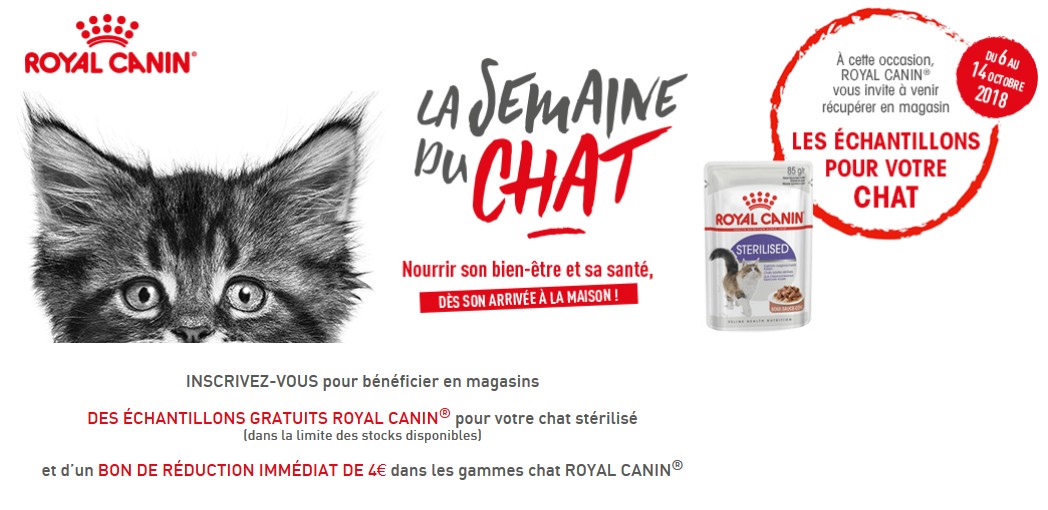Royal Canin La Semaine Du Chat