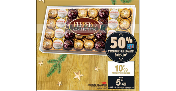 Promo Sur Tous Les Chocolats Ferrero Rocher chez Carrefour