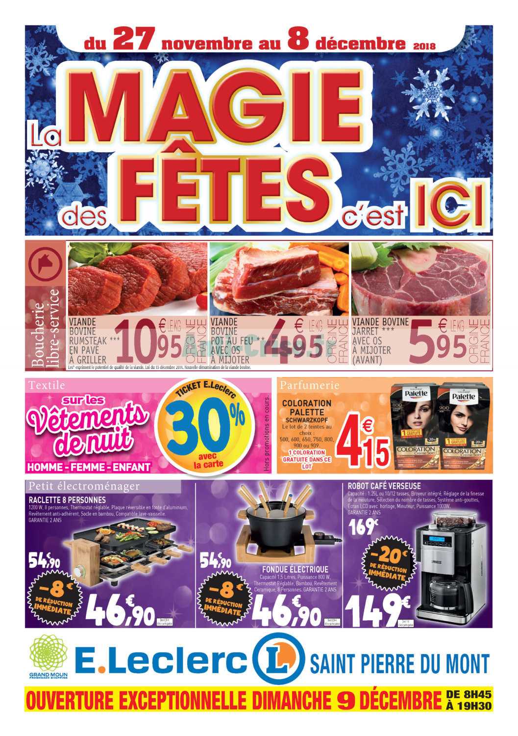 Anticrise.fr Catalogue Leclerc Local du 27 au 08 décembre 2018 (St
