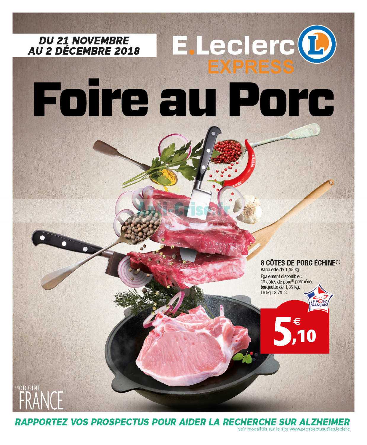 Anticrise.fr Catalogue Leclerc du 21 novembre au 02 décembre 2018