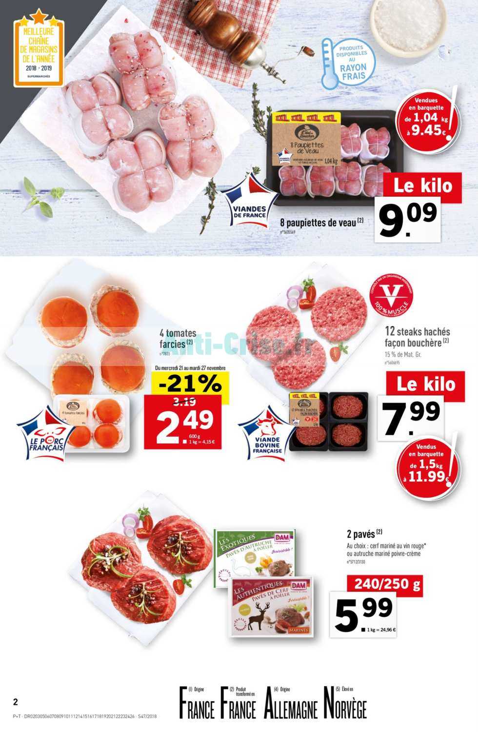 Catalogue Lidl Du 21 Au 27 Novembre 2018 Black Friday