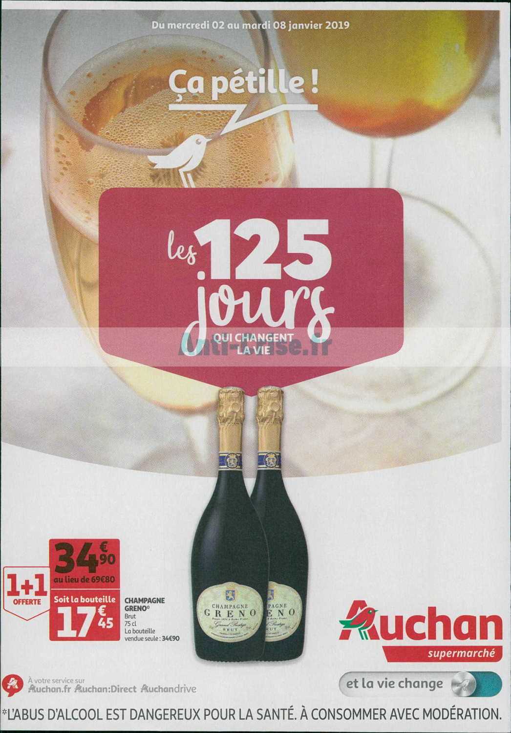 janvier 08 ... Supermarché Catalogue au du 2019 Auchan 02